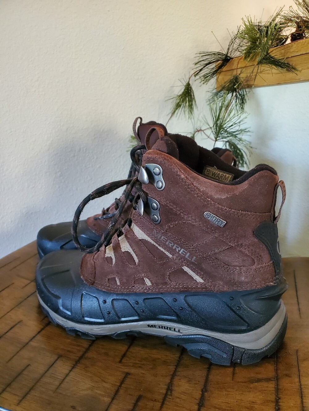 Merrell Moab Polar Insulated Waterproof Hiking Snow Boots Expresso Unisex